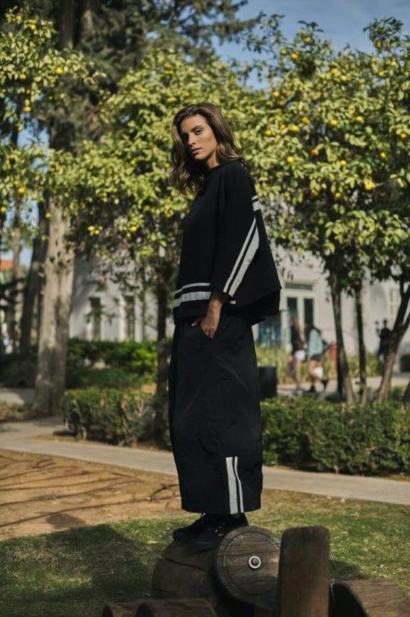 URBAN by Alembika Herbst/Winter black and white Outfit