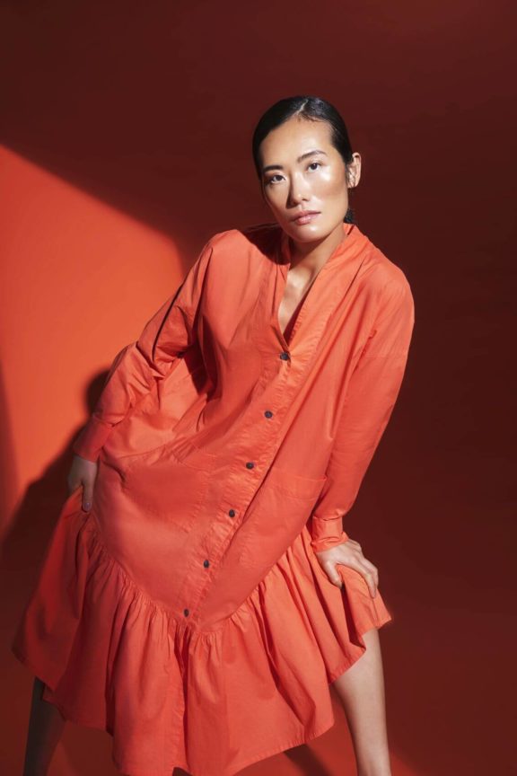 Bitte Kai Rand Frühjahr_Sommer Dress orange