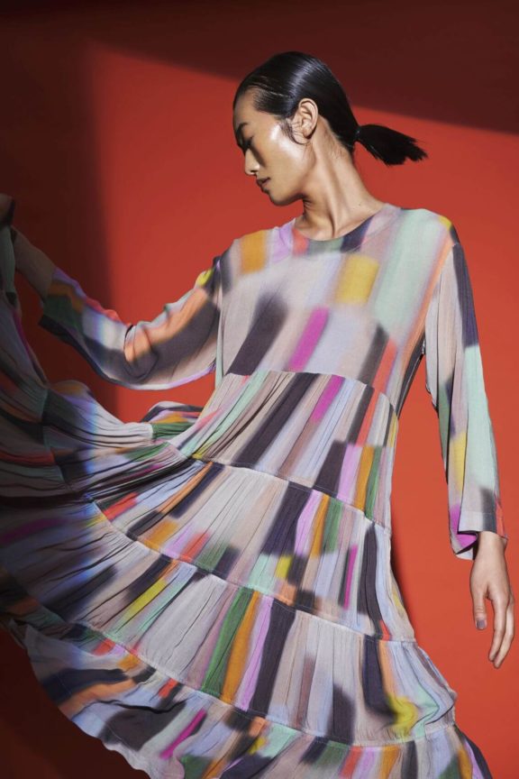 Bitte Kai Rand Frühjahr_Sommer Dress checkered