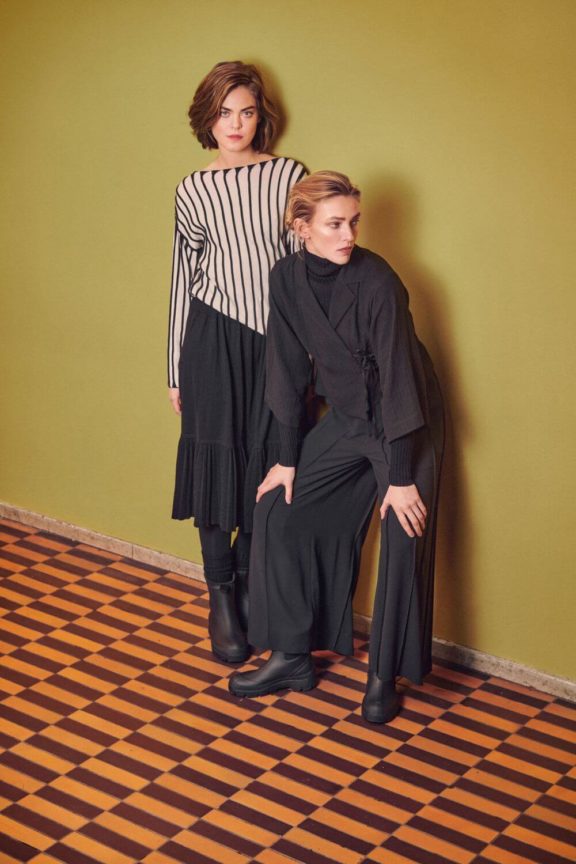 Bitte Kai Rand Herbst_Winter 2022 Sweater black and white