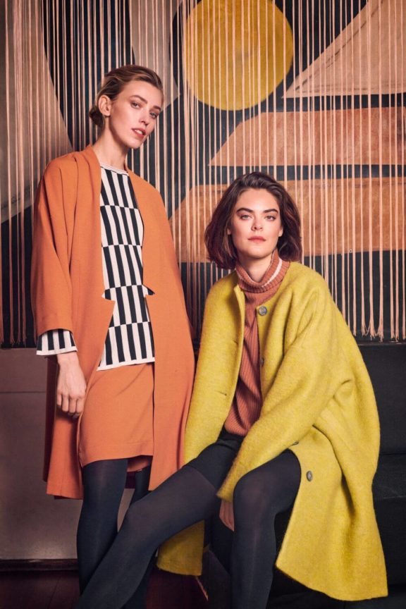 Bitte Kai Rand Herbst_Winter 2022 Coat lime yellow