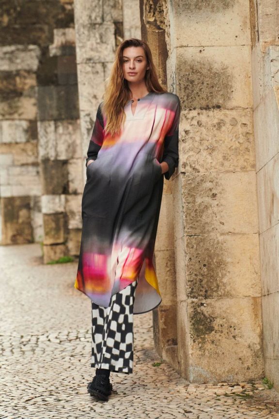 Bitte Kai Rand Dress Print checkered