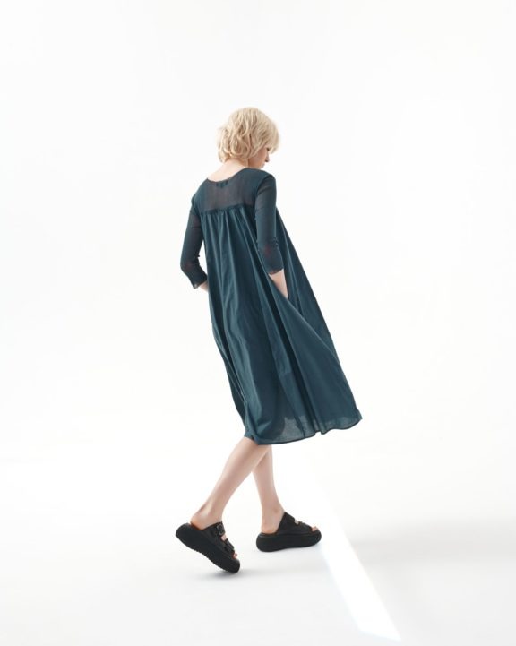 Kedziorek dusty blue dress summer 22